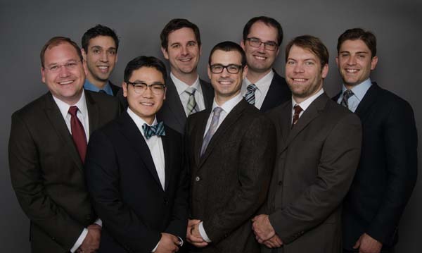 2014 Graduating Residents: Dr. Ted Sousa, Dr. Paul Kim, Dr. Nathan Coleman, Dr. Nicholas Iannuzzi,  Dr. David Zeltser, Dr. Nicholas Wegner, Dr. Sid Baucom, Dr. Jacques Hacquebord