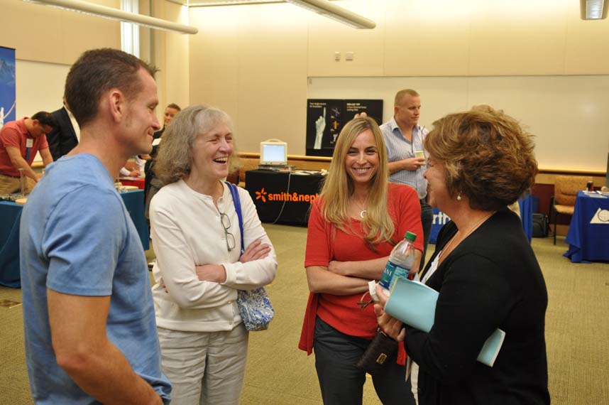 Claudia Happe and guests