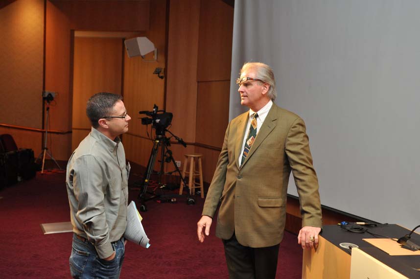Dave Poloniuk and Dr. Chip Routt