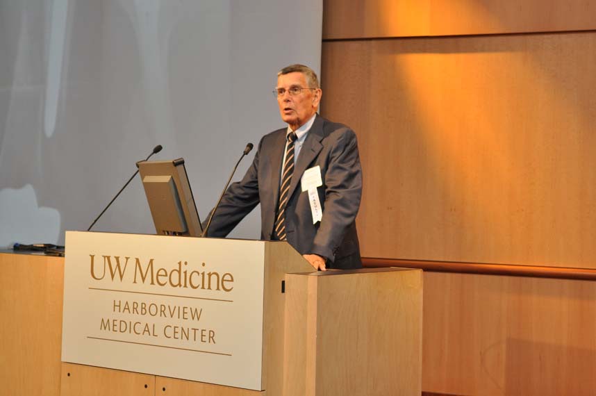 Dr. Ruedi speaking