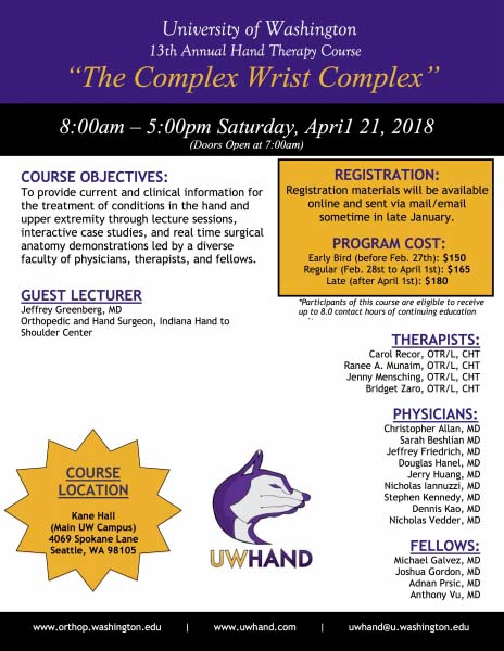 UW Hand Course 2018